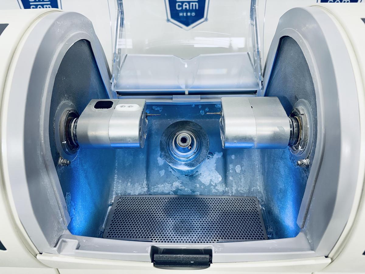 Used 2010 Sirona CEREC MC XL 2-Motor Wet Mill with 1,554 Mills (113438)