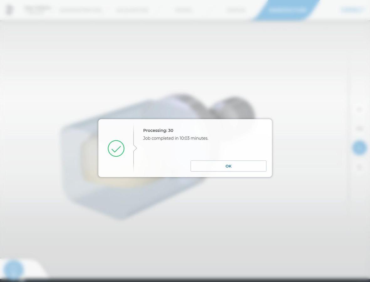 Used 2012 Sirona CEREC MC XL 2-Motor Wet Mill with 301 Mills (126409)