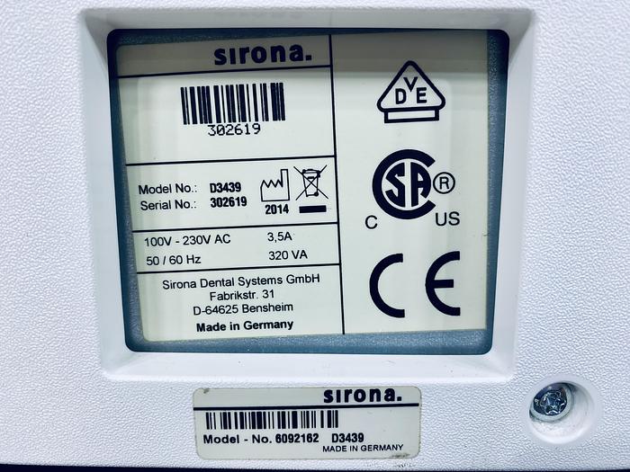 Used 2014 Sirona CEREC MC XL Premium 4-Motor Wet Mill with 696 Mills (302619)