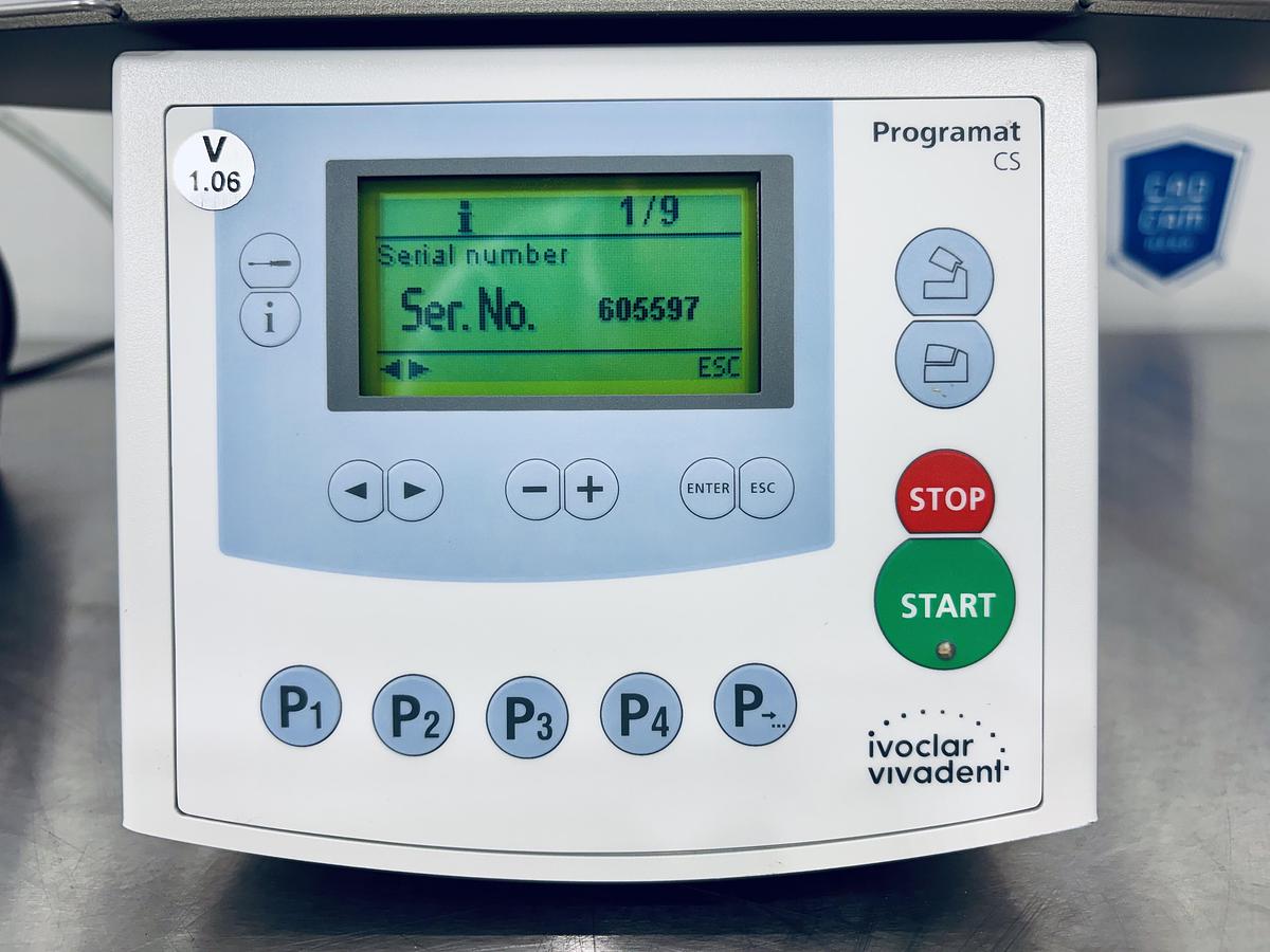 Used 2010 Ivoclar Vivadent Programat CS Crystallization Furnace with Vacuum Pump (605597)
