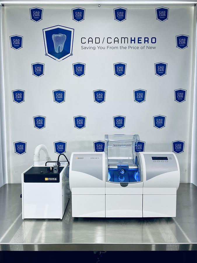 Used 2015 Sirona CEREC MC X 2-Motor Wet/Dry Mill (237036)