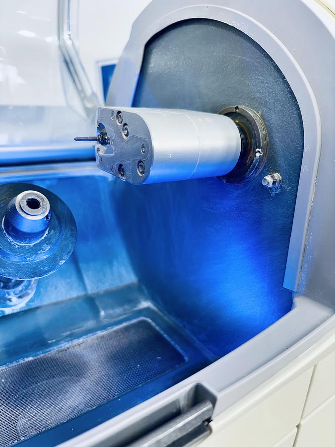 Used 2012 Sirona CEREC MC XL 2-Motor Wet Mill with 1,009 Mills (118607)