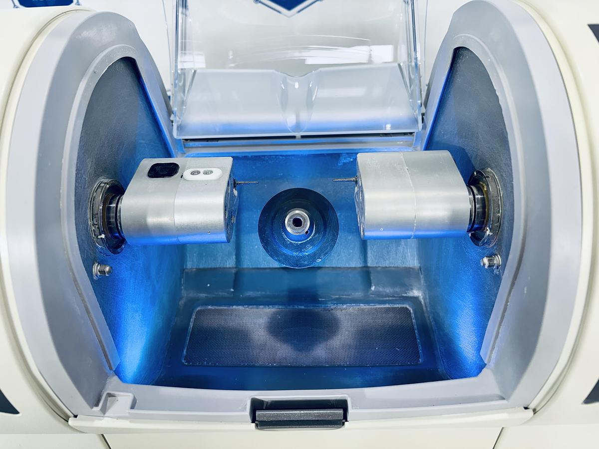 Used 2012 Sirona CEREC MC XL 2-Motor Wet Mill with 1,009 Mills (118607)