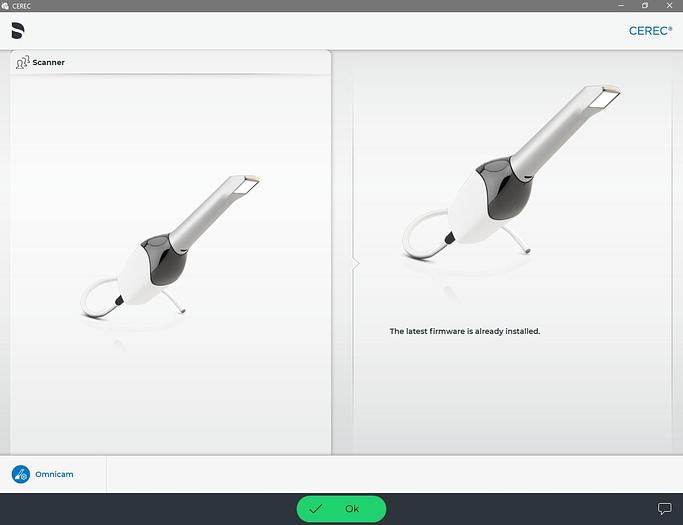 Used 2016 Sirona CEREC AC Omnicam with 5.2 Software (137518)