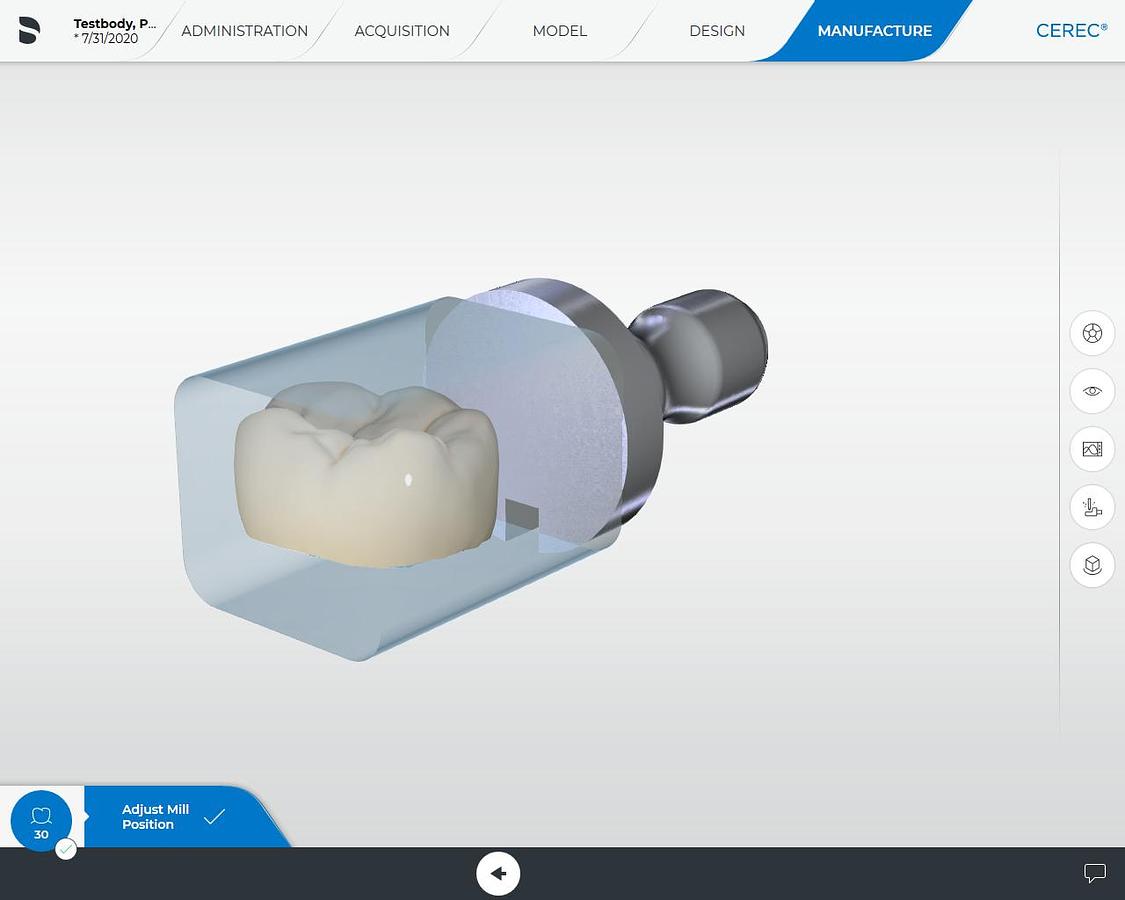 Refurbished 2016 Sirona CEREC AC Omnicam with 5.2 Software (182026)