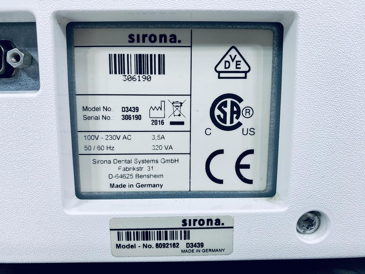 Used 2016 Sirona CEREC MC XL Premium 4-Motor Wet/Dry Mill (306190)