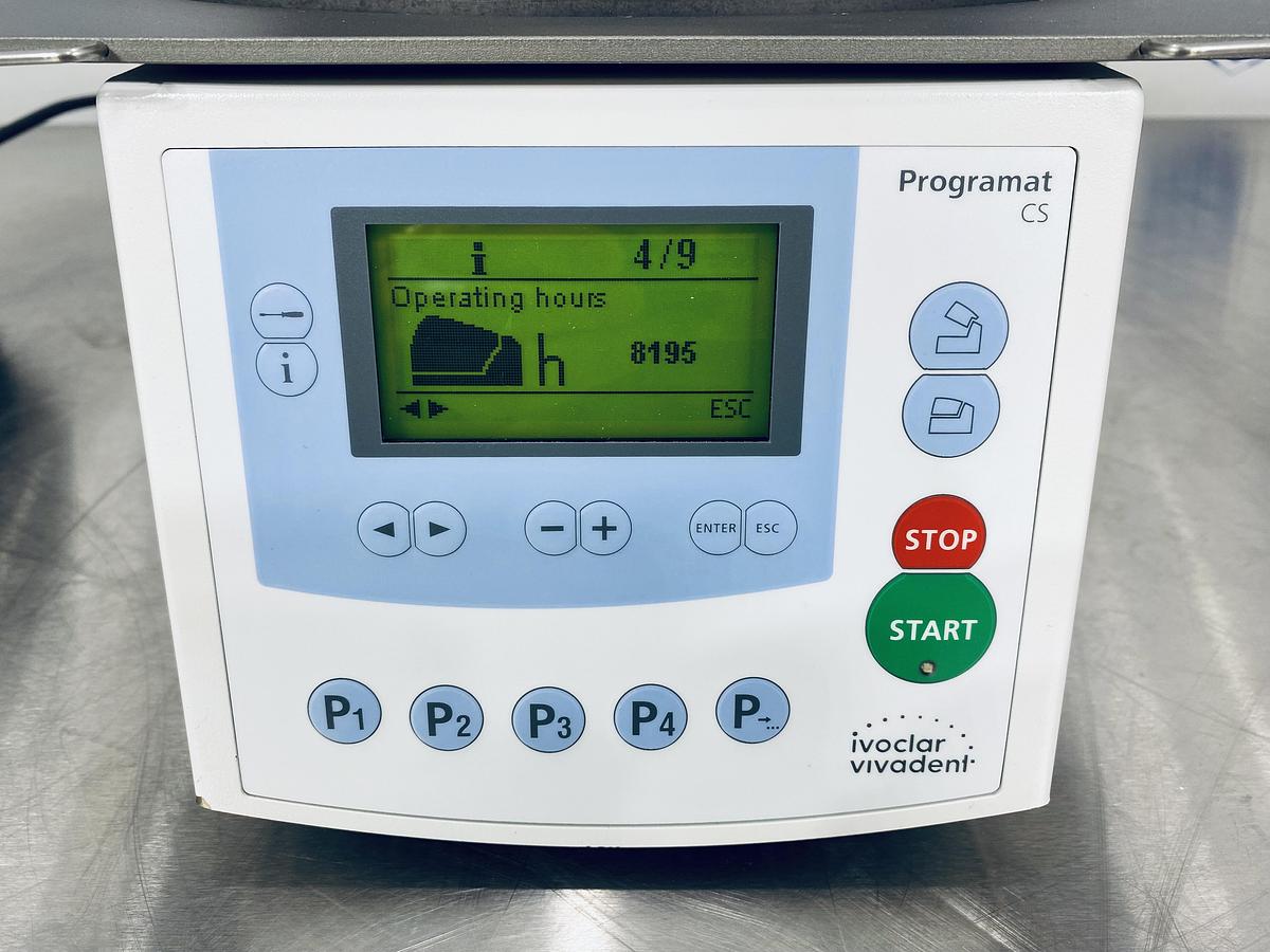 Used 2010 Ivoclar Vivadent Programat CS Crystallization Furnace with Vacuum Pump (604682)