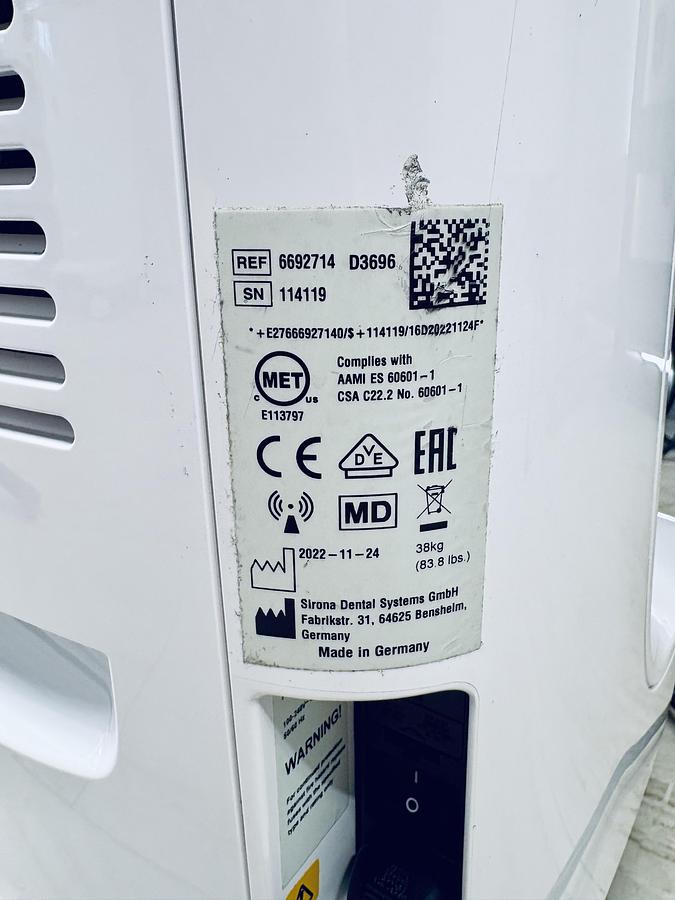 Refurbished 2022 Dentsply Sirona CEREC AC Primescan DI (114119)