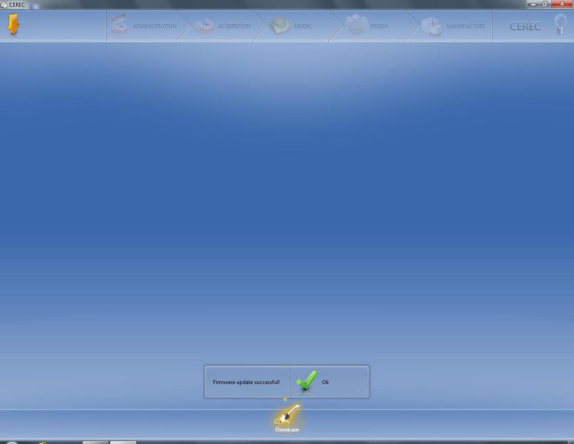 Refurbished 2015 Sirona CEREC AC Omnicam with CEREC 5.2.8 Software (136220)