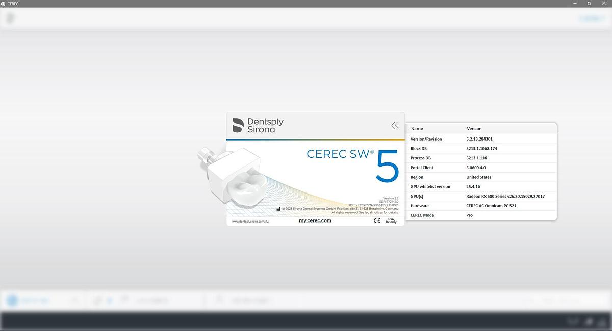 Refurbished 2020 Dentsply Sirona CEREC AC Primescan with 5.2 Software (105104)
