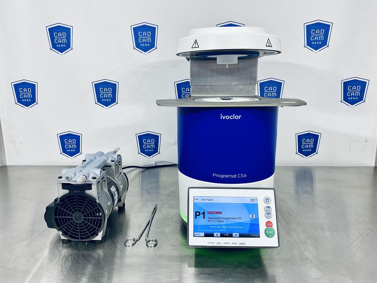 Used 2023 Ivoclar Vivadent Programat CS6 Sintering & Crystallization Furnace (5010002527)