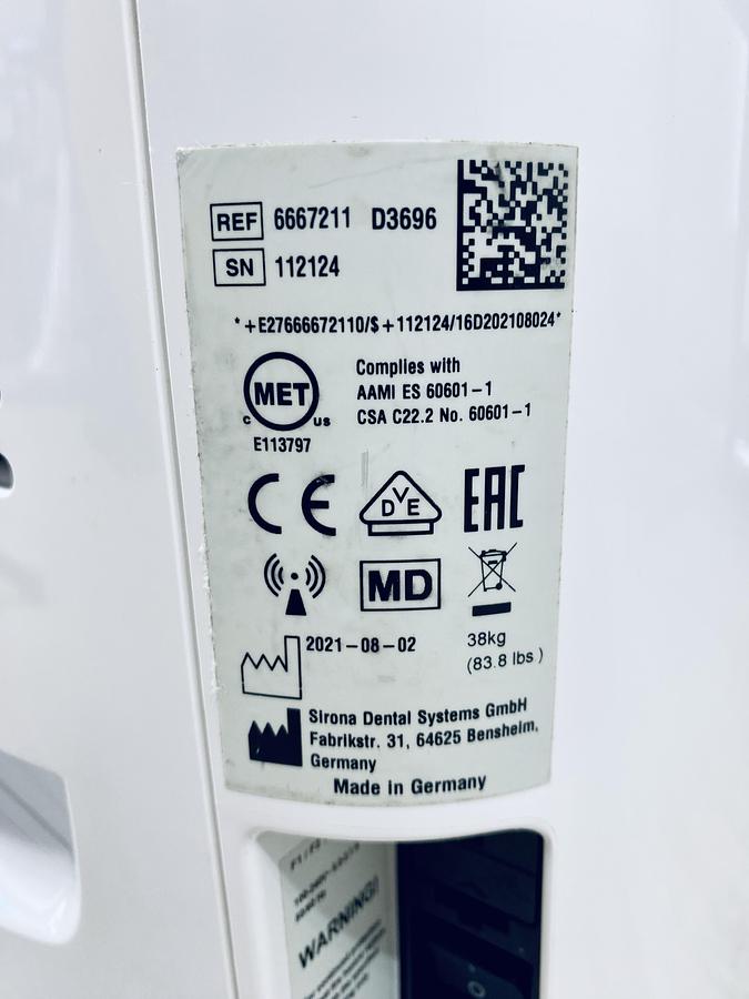 Refurbished 2021 Dentsply Sirona CEREC AC Primescan with 5.2 Software (112124)