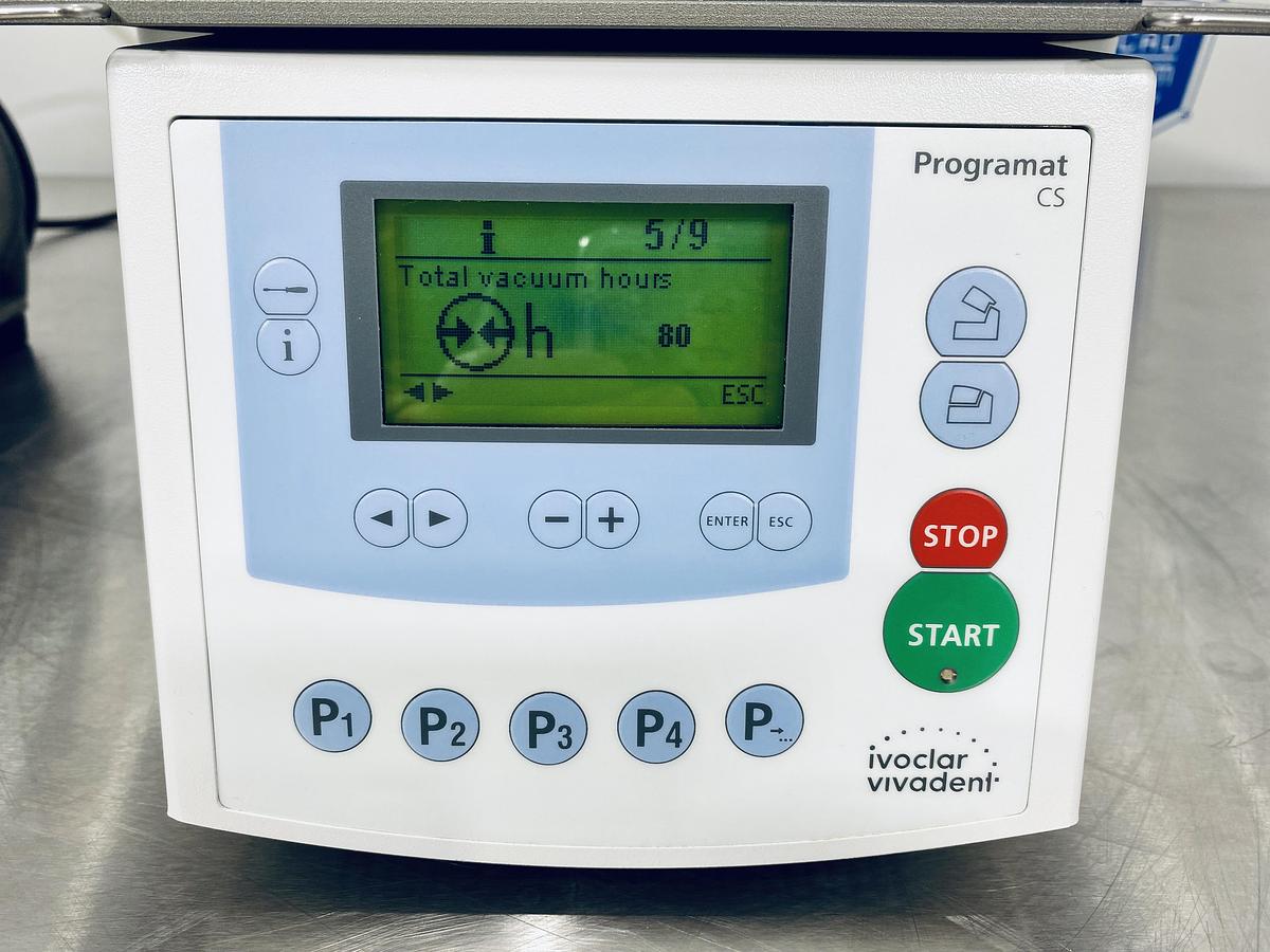Used 2010 Ivoclar Vivadent Programat CS Crystallization Furnace with Vacuum Pump (604682)