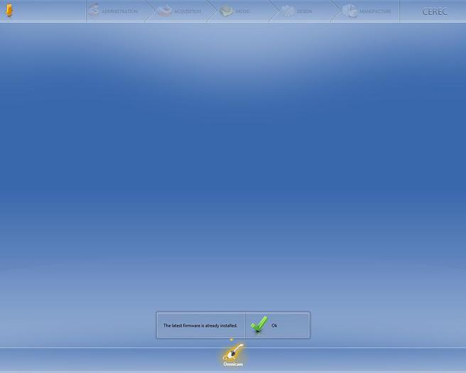 Used 2013 Sirona CEREC AC Omnicam with CEREC 4.6 Software