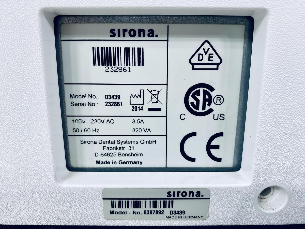 Used 2014 Sirona CEREC MC X