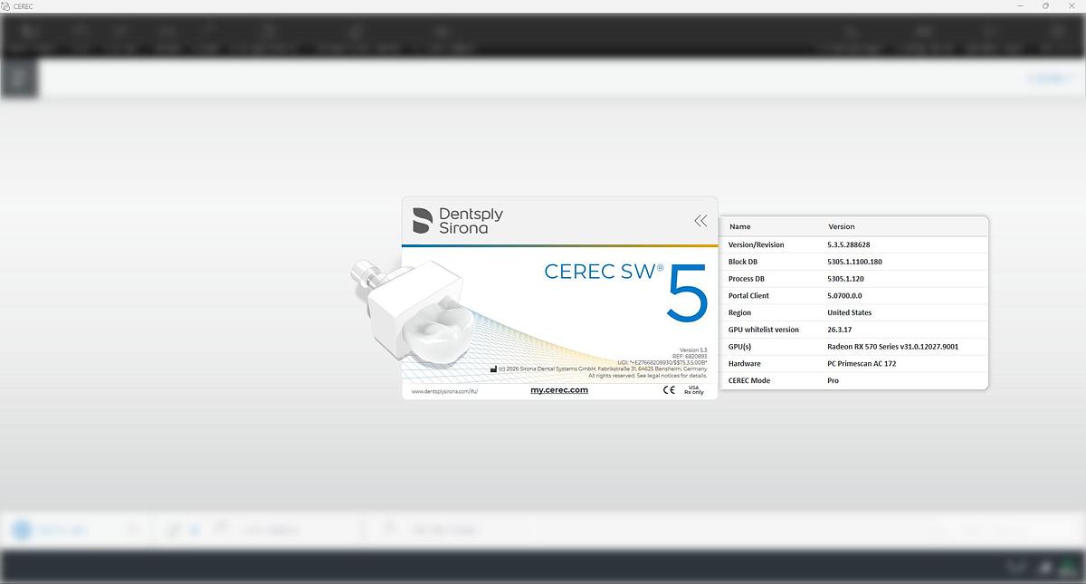 Refurbished 2019 Dentsply Sirona CEREC AC Primescan with 5.3 Software (102362)
