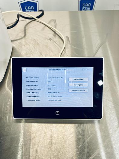 Used 2017 Sirona CEREC SpeedFire for Parts/Repair (551333)