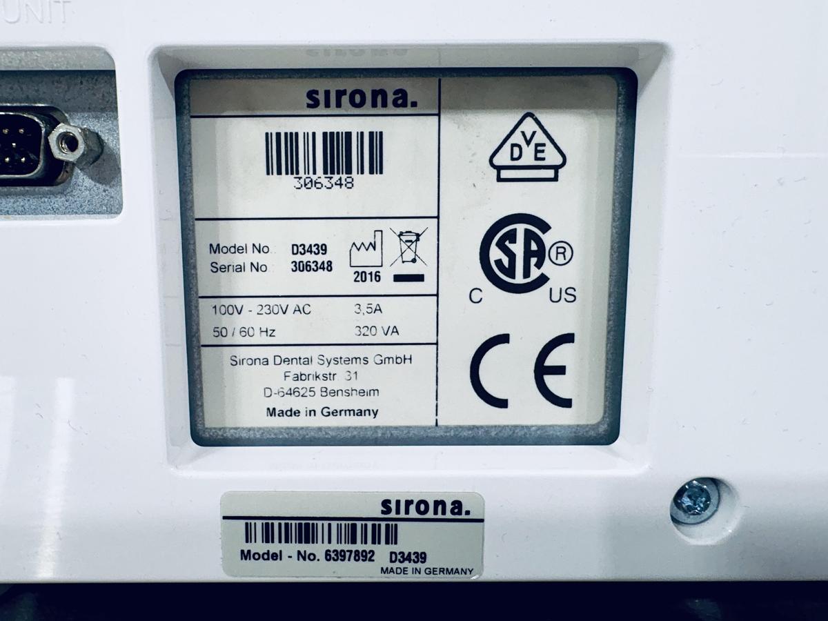 Used 2016 Sirona CEREC MC XL Premium 4-Motor Wet Mill (306348)