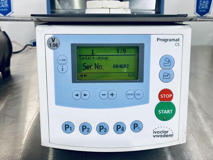 Used 2010 Ivoclar Vivadent Programat CS Crystallization Furnace with Vacuum Pump (604682)