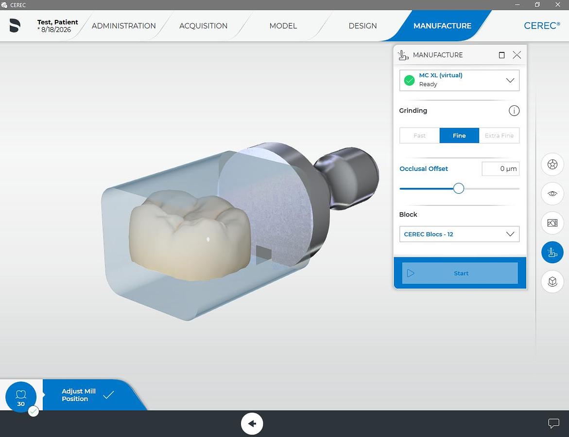 Refurbished 2015 Sirona CEREC AC Omnicam with CEREC 5.2 Software (135447)