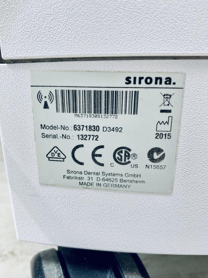 Refurbished 2015 Sirona CEREC AC Omnicam with CEREC 5.2.8 Software (136220)