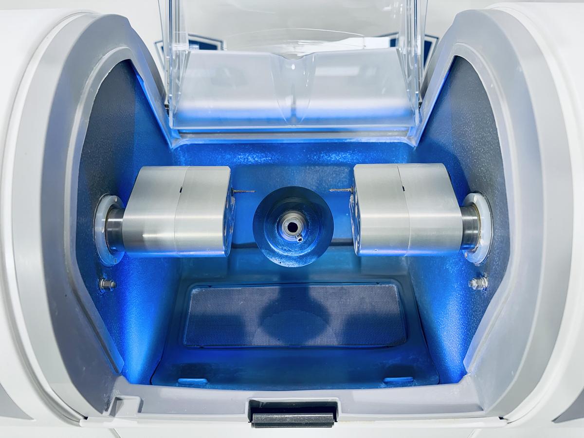 Used 2014 Sirona CEREC MC X 2-Motor Wet Mill with 332 Mills (233715)