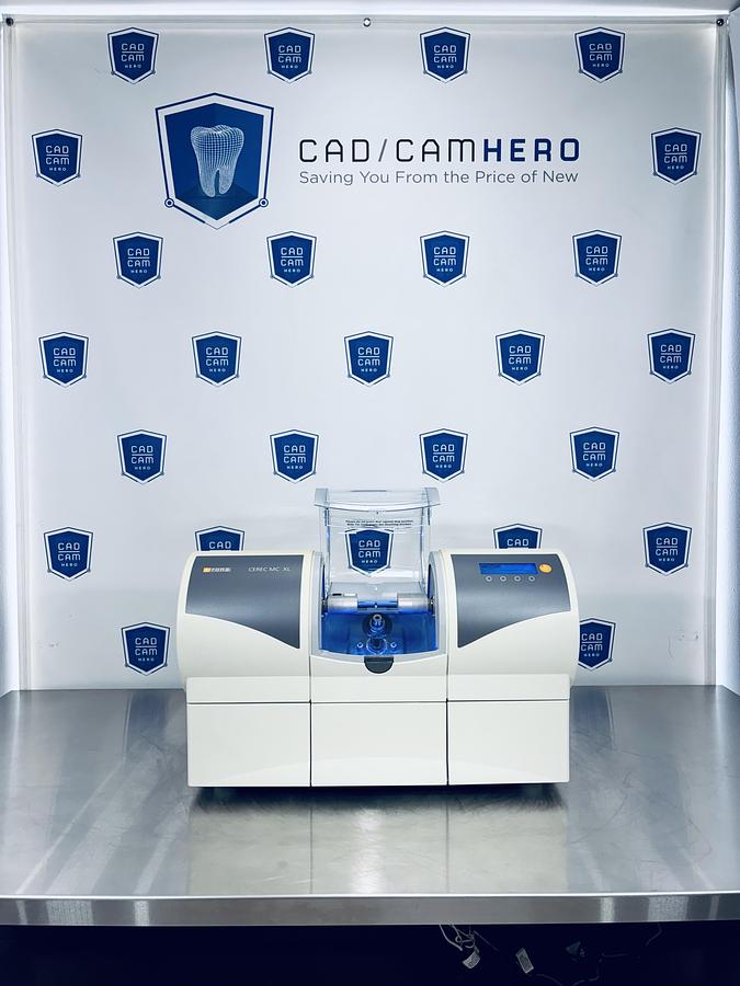 Used 2008 Sirona CEREC MC XL 2-Motor Wet Mill with 1,617 Mills (105272)