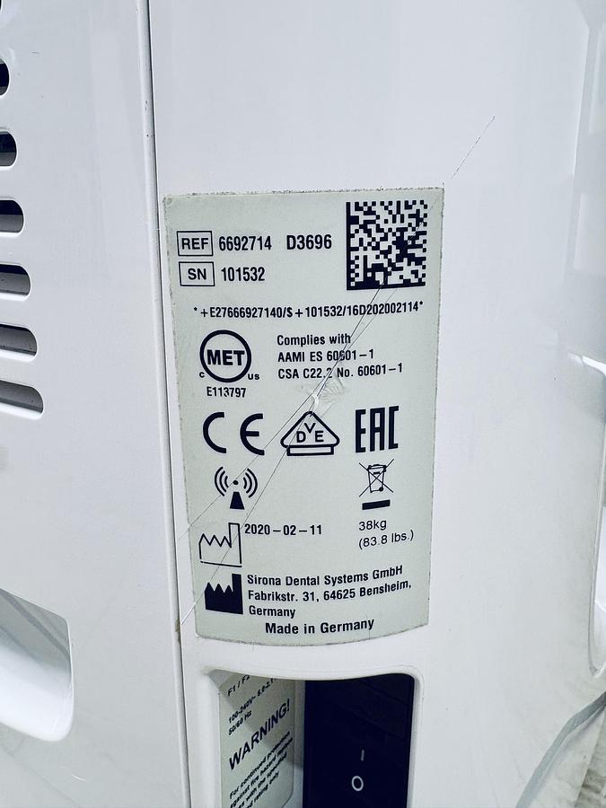 Refurbished 2020 Dentsply Sirona CEREC AC Primescan DI (101532)
