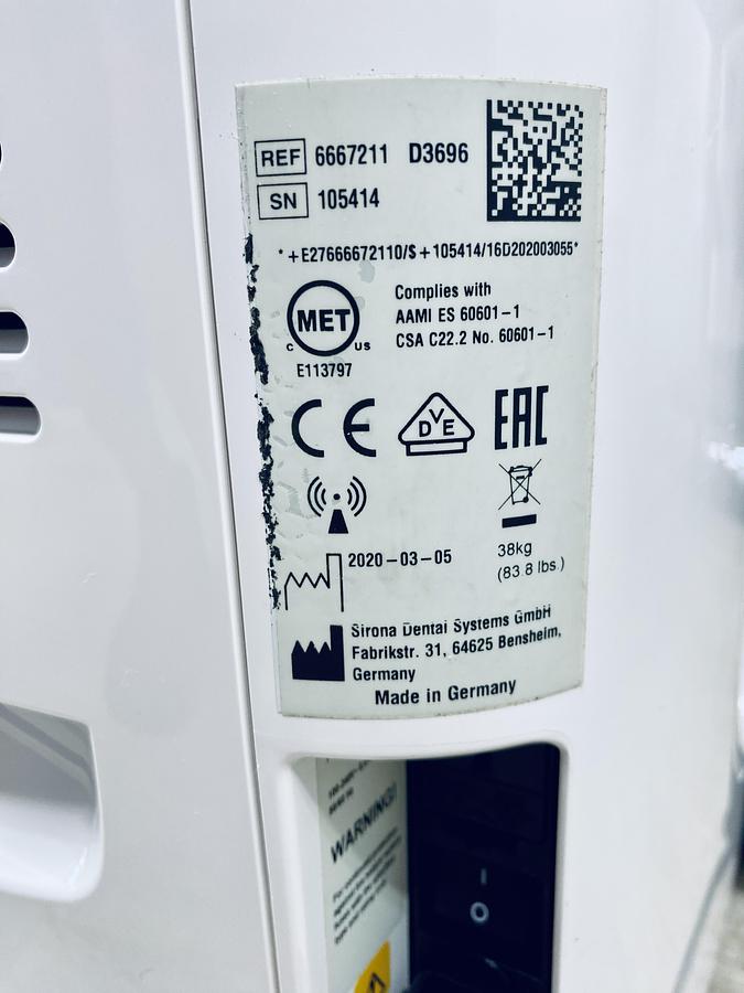 Refurbished 2020 Dentsply Sirona CEREC AC Primescan with 5.2 Software (105104)