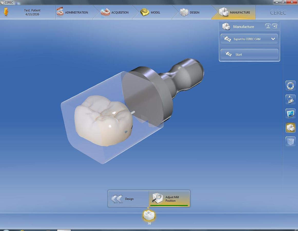 Refurbished 2015 Sirona CEREC AC Omnicam with CEREC 4.6 Software (133015)