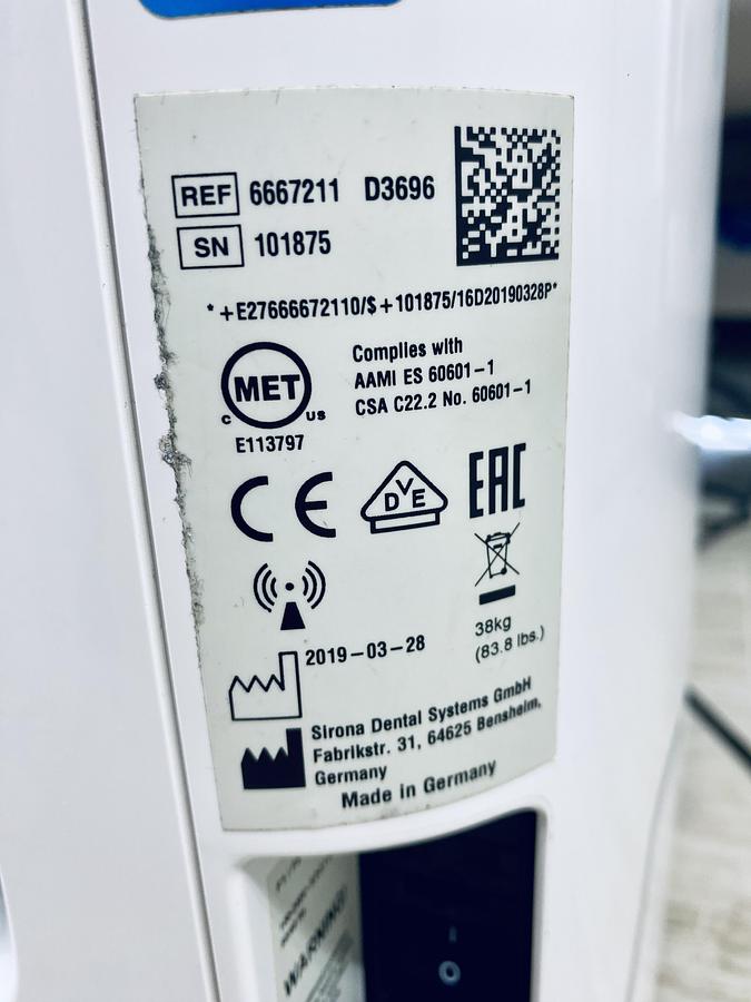 Refurbished 2019 Dentsply Sirona CEREC AC Primescan with 5.2 Software (101875)