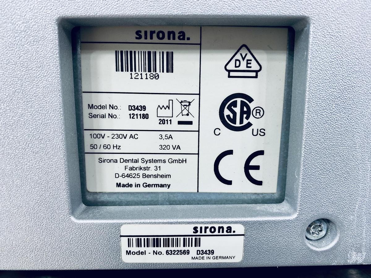 Used 2011 Sirona inLab MC XL