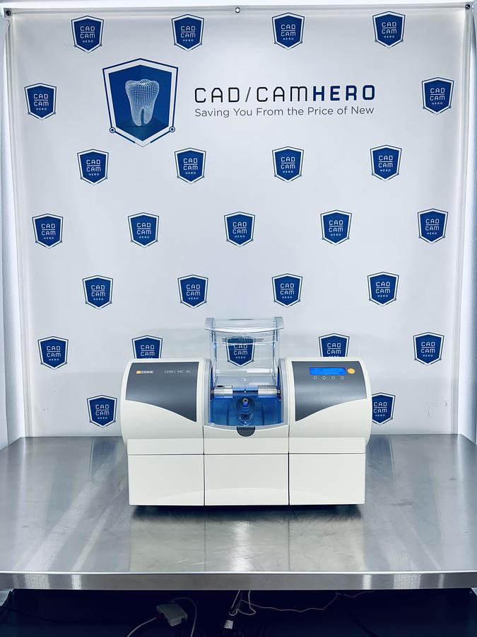 Used 2012 Sirona CEREC MC XL 2-Motor Wet Mill with 1,009 Mills (118607)