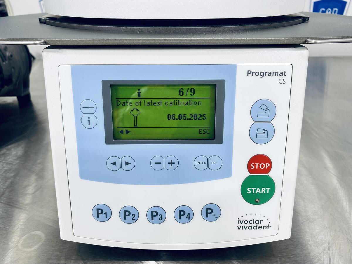 Used 2010 Ivoclar Vivadent Programat CS Crystallization Furnace with Vacuum Pump (604682)