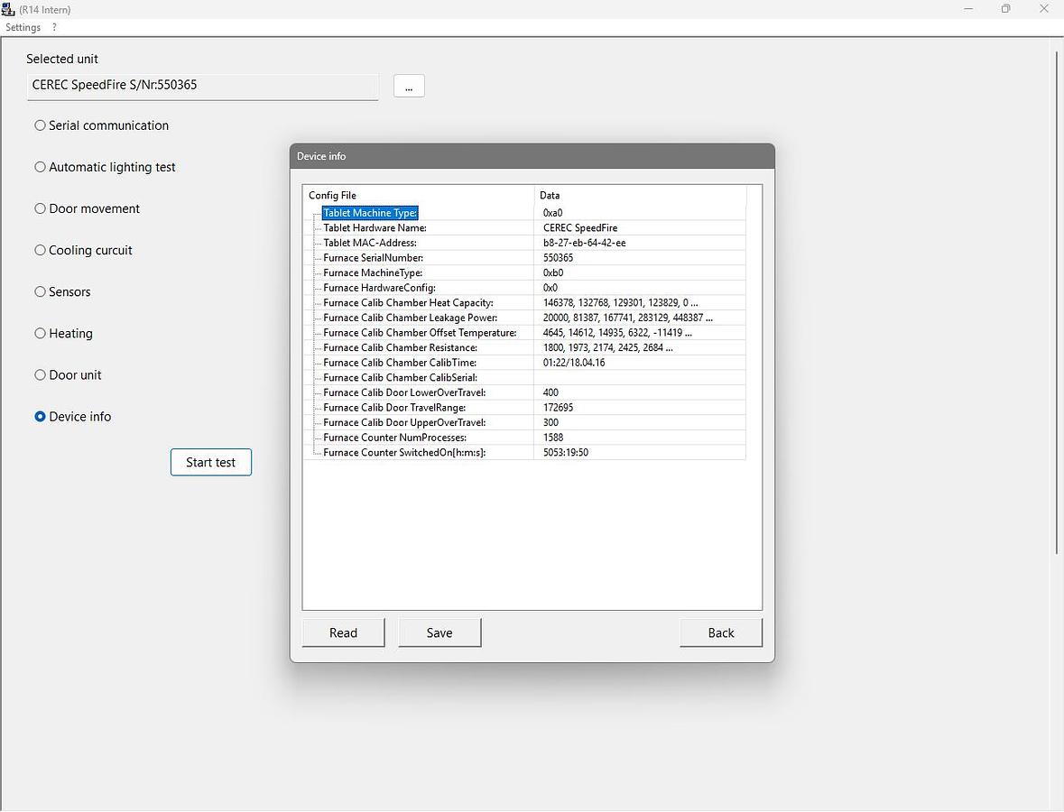 Used 2016 Sirona CEREC SpeedFire Sintering Furnace (550365)