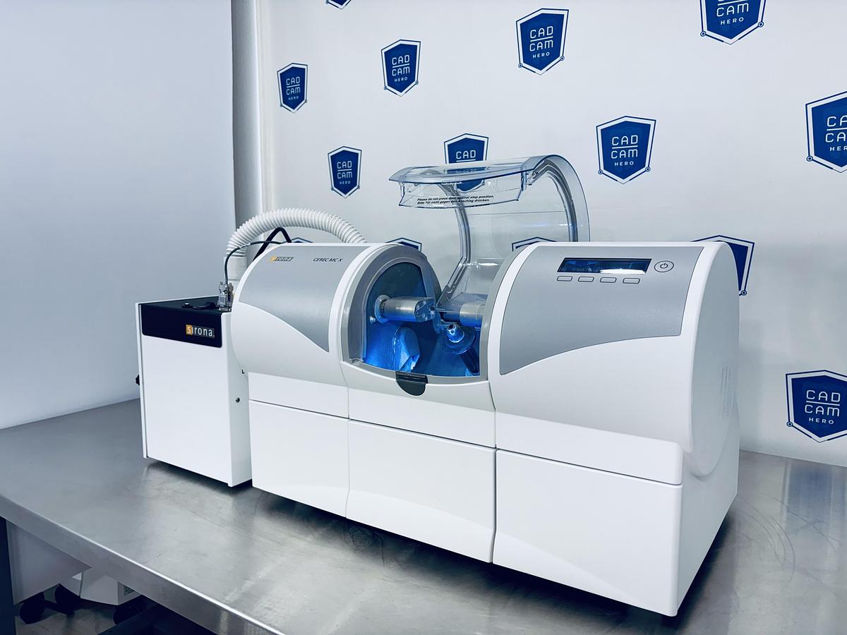 Used 2015 Sirona CEREC MC X 2-Motor Wet/Dry Mill (236449)