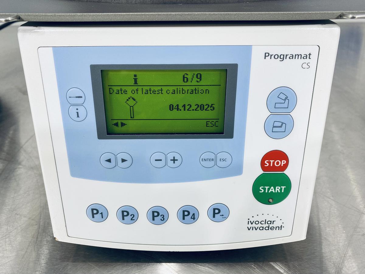 Used 2010 Ivoclar Vivadent Programat CS Crystallization Furnace with Vacuum Pump (604682)