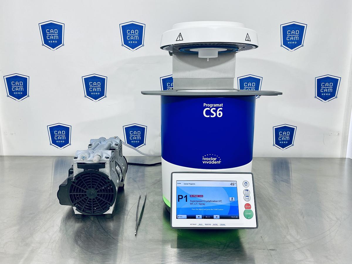 Used 2021 Ivoclar Vivadent Programat CS6 Sintering & Crystallization Furnace (5010000358)