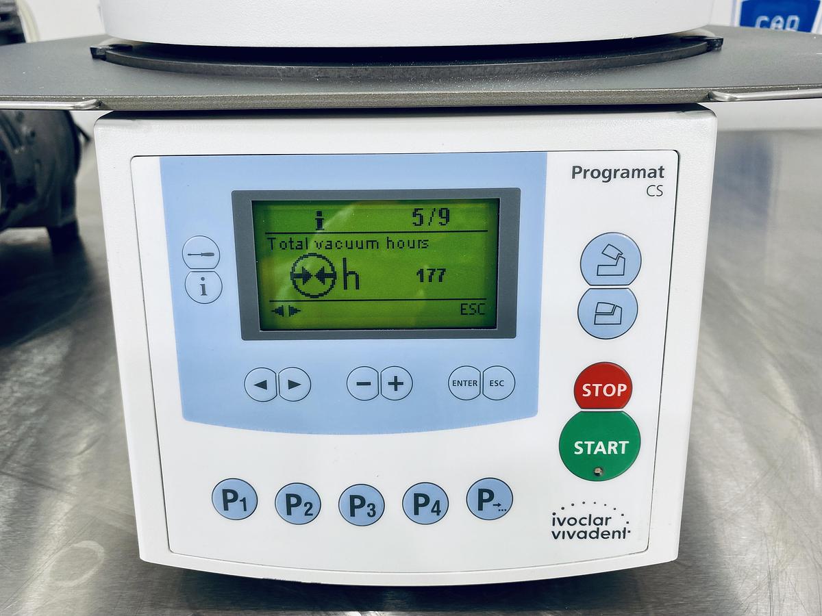Used 2010 Ivoclar Vivadent Programat CS Crystallization Furnace with Vacuum Pump (604682)