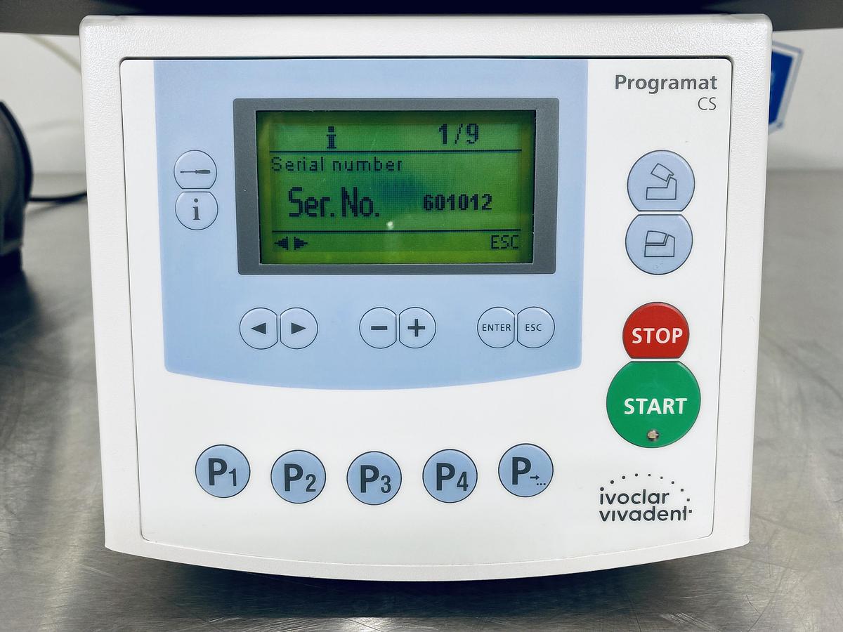 Used 2010 Ivoclar Vivadent Programat CS Crystallization Furnace with Vacuum Pump (604682)