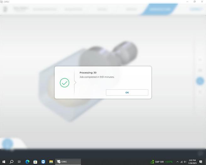 Used 2014 Sirona CEREC MC XL Premium 4-Motor Wet Mill with 696 Mills (302619)