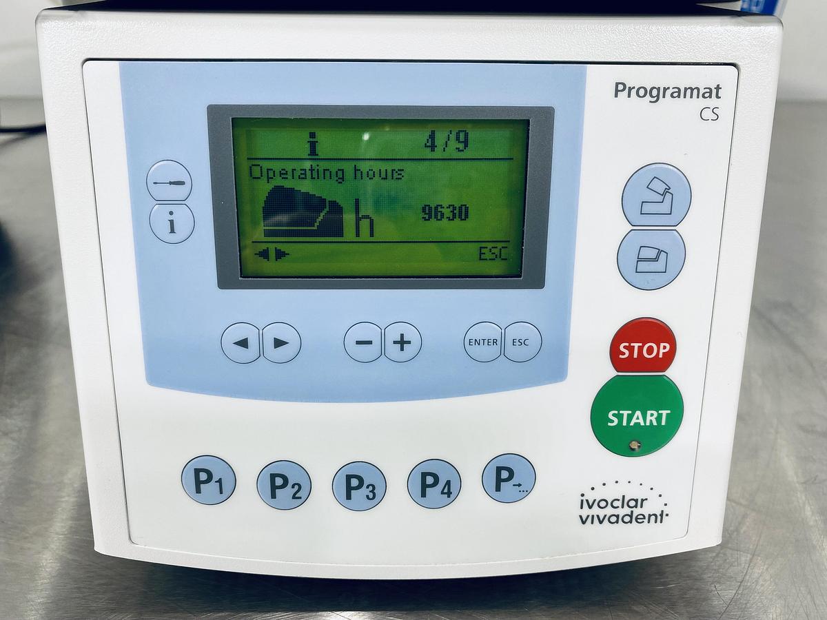 Used 2010 Ivoclar Vivadent Programat CS Crystallization Furnace with Vacuum Pump (604682)