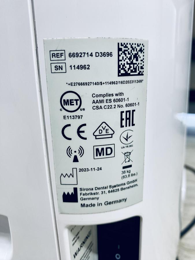 Refurbished 2023 Dentsply Sirona CEREC AC Primescan with 5.2 Software (114962)