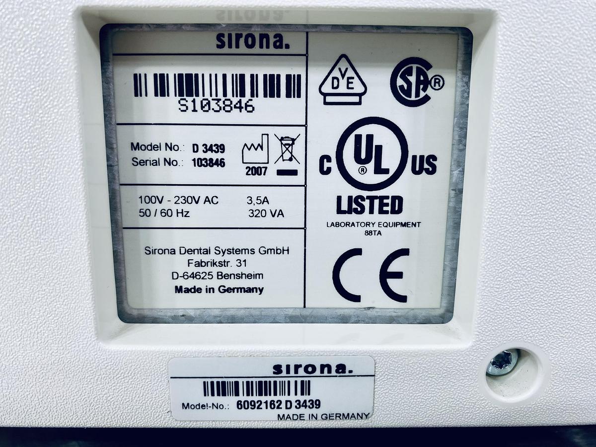 Used 2007 Sirona CEREC MC XL