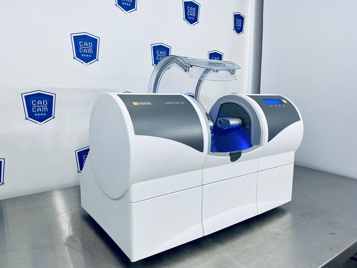 Used 2012 Sirona CEREC MC XL 2-Motor Wet Mill with 301 Mills (126409)