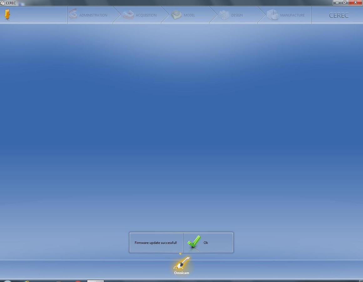 Refurbished 2015 Sirona CEREC AC Omnicam with CEREC 4.6 Software (135953)