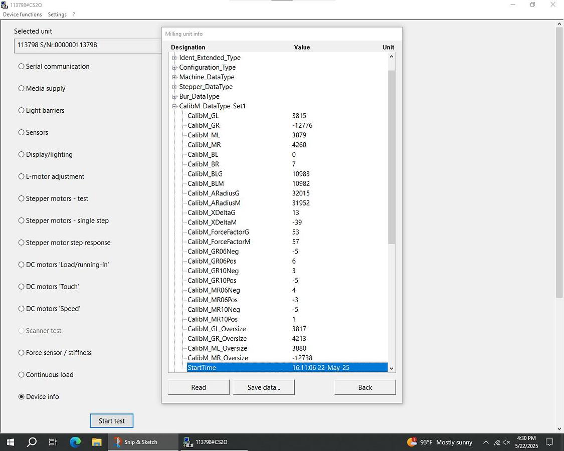 Used 2010 Sirona CEREC MC XL 2-Motor Wet Mill (113798)