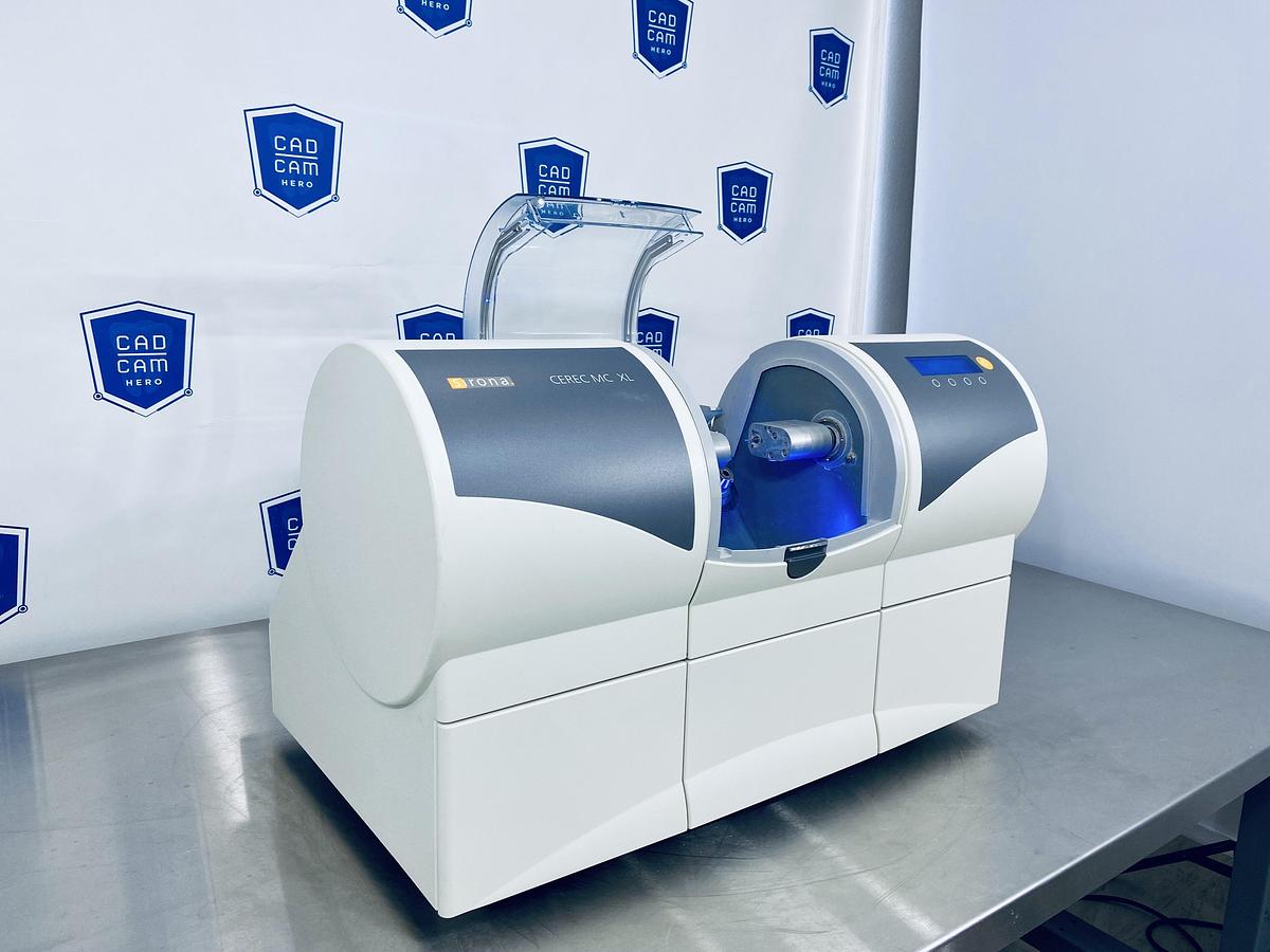 Used 2007 Sirona CEREC MC XL 2-Motor Wet Mill (104345)