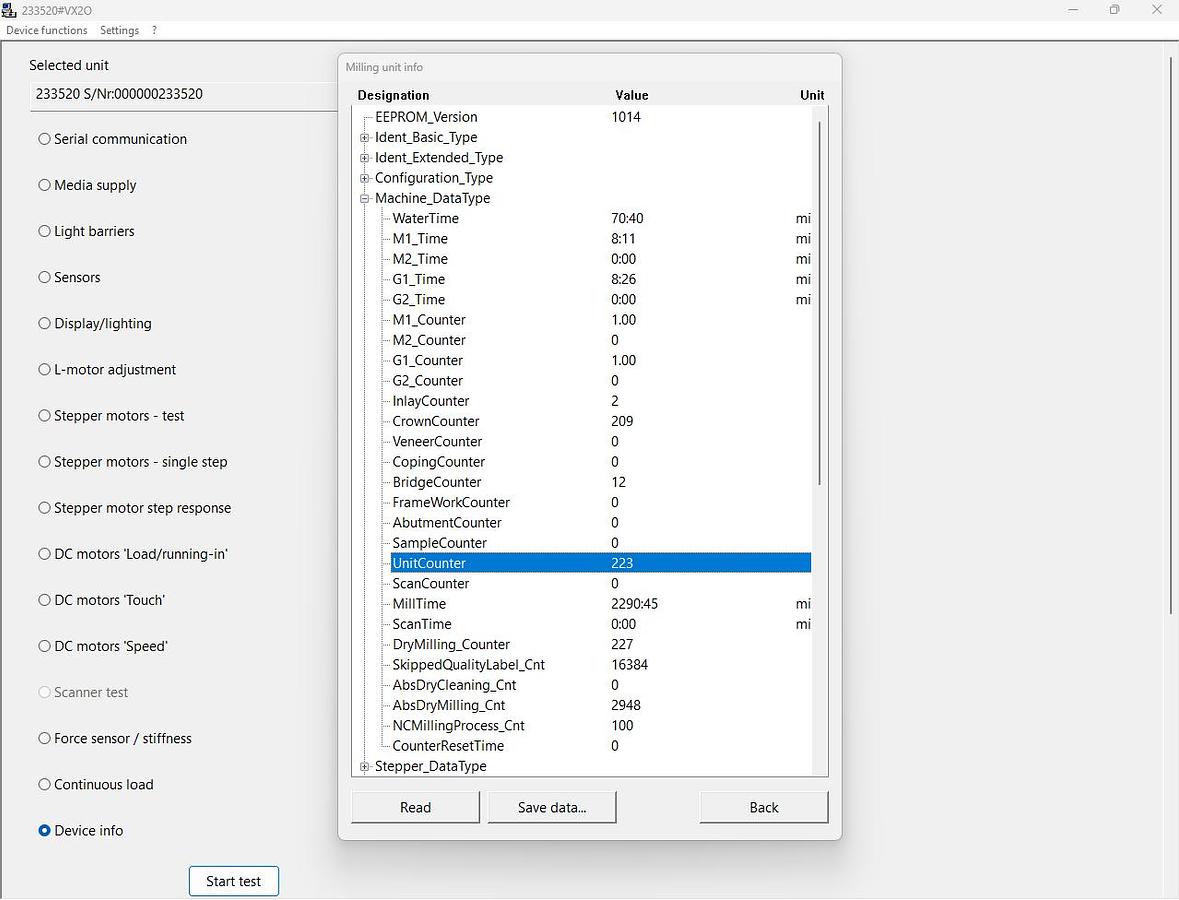 Used 2014 Sirona CEREC MC X