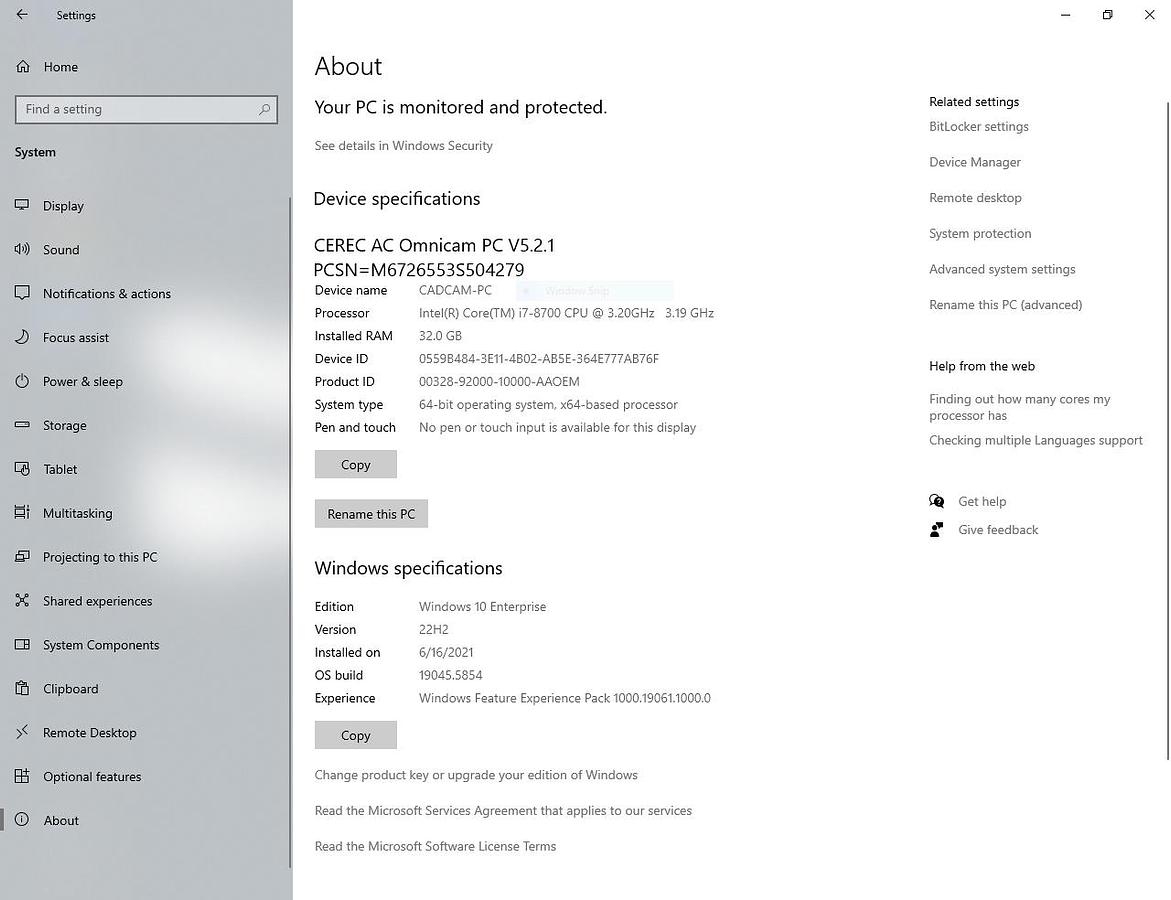 Refurbished 2017 Sirona CEREC AC Omnicam